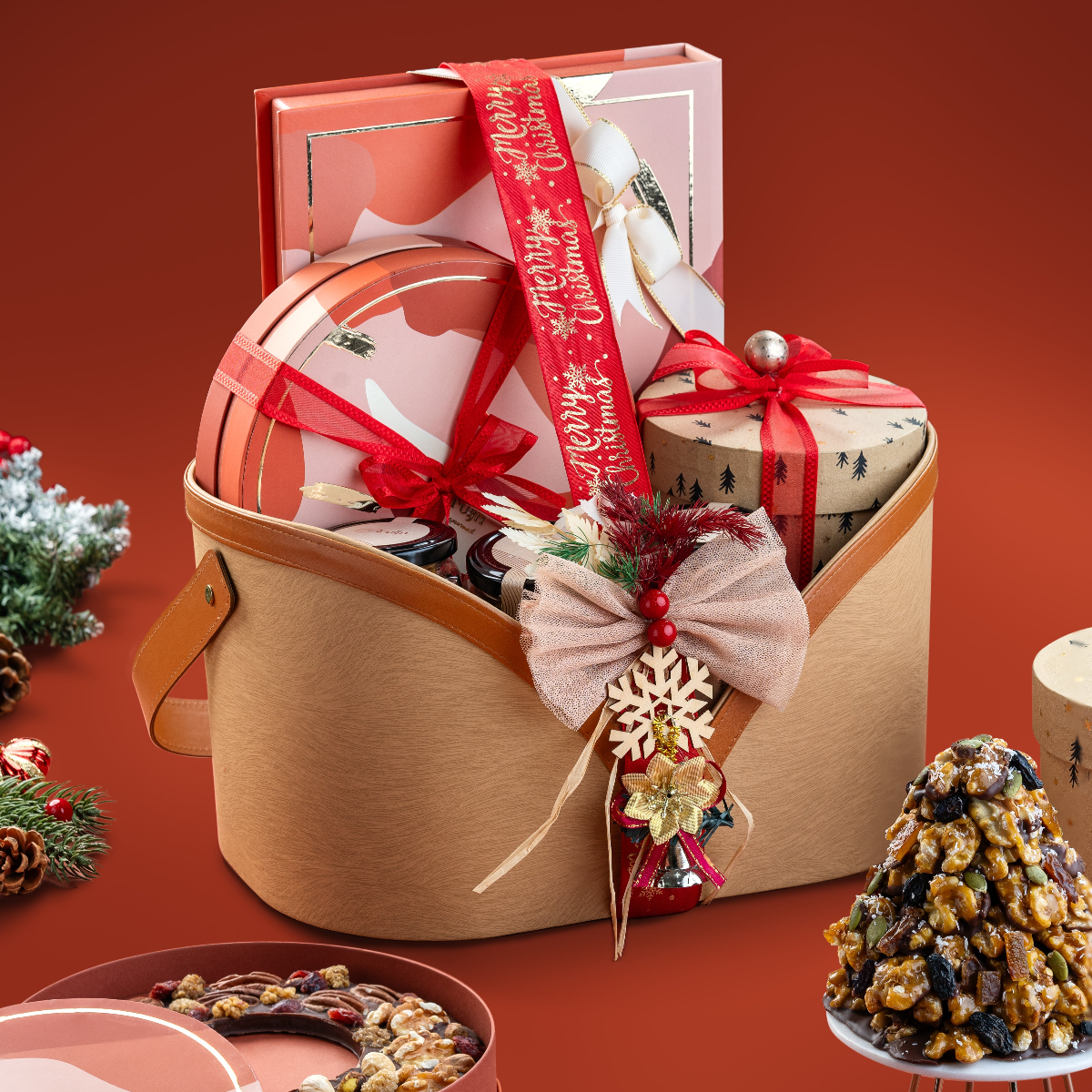 Christmas- Chocolate Basket