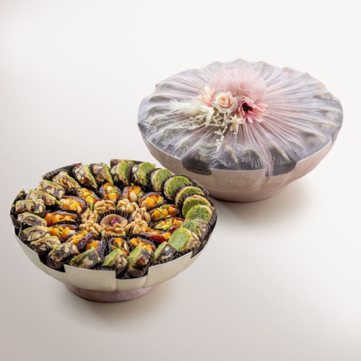 Fig & Nut Bites, Walnut & Dried Fruit Wholes, Ranginak, Dried Mango & Cashew Stuffed Dates