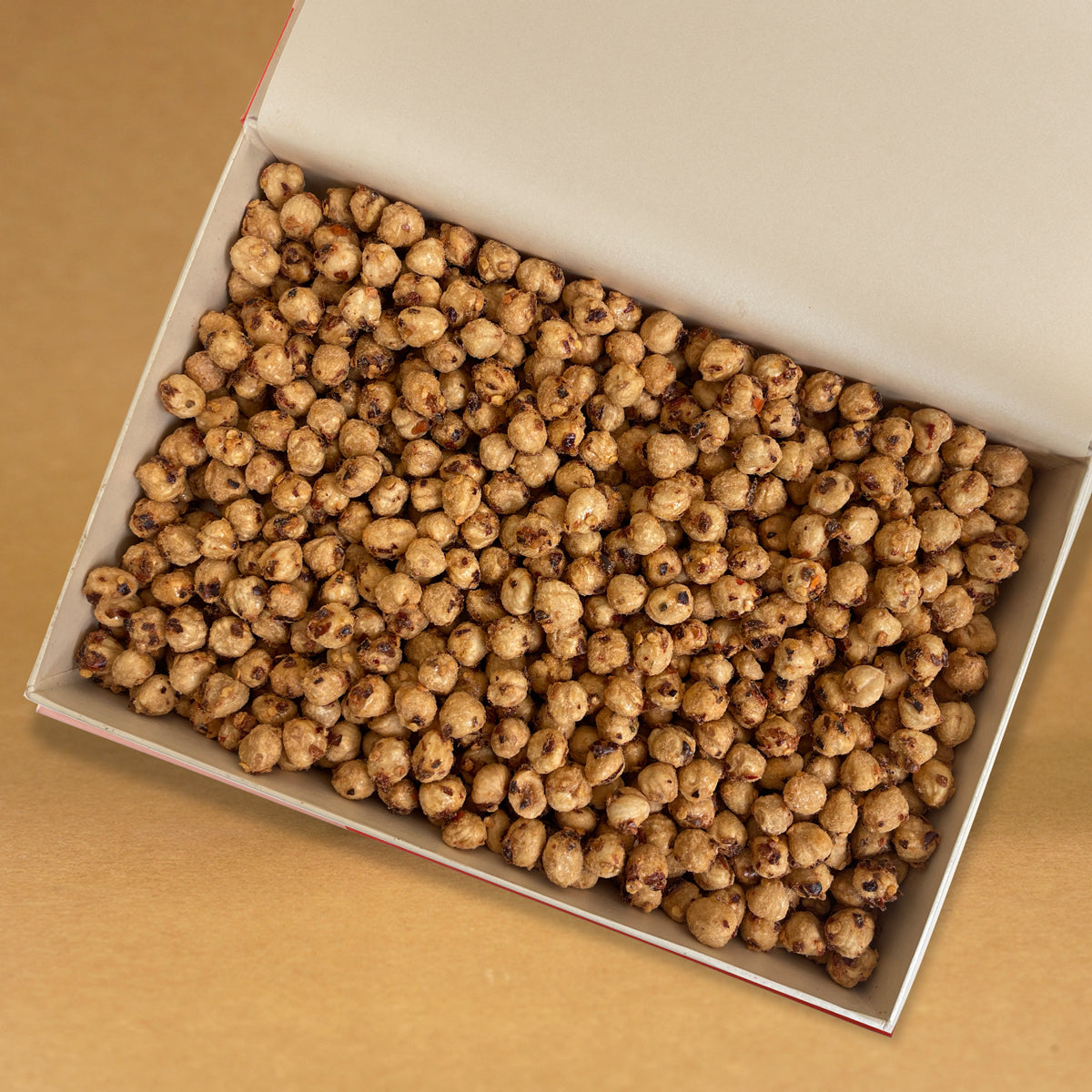 Spicy Caramel Hazelnuts